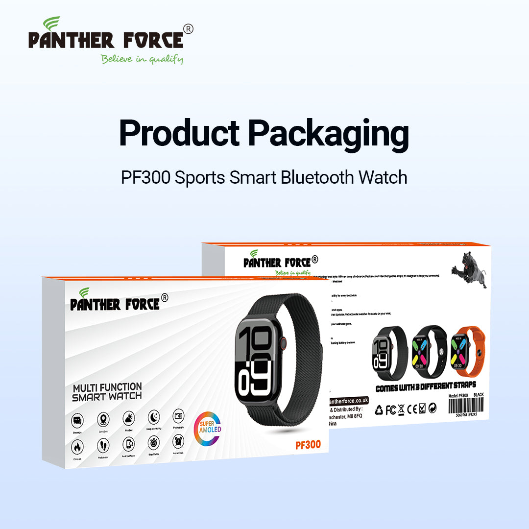 The PANTHERFORCE Smart Watch (PF300) The PANTHERFORCE Smart Watch (PF300)